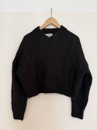 COS Strickpullover  Schwarz Gr. S