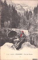 Champéry VS // ca. 1910 Pont des Moulins