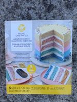 Wilton Backform Set 5-teilig 15 cm rund neu in OVP