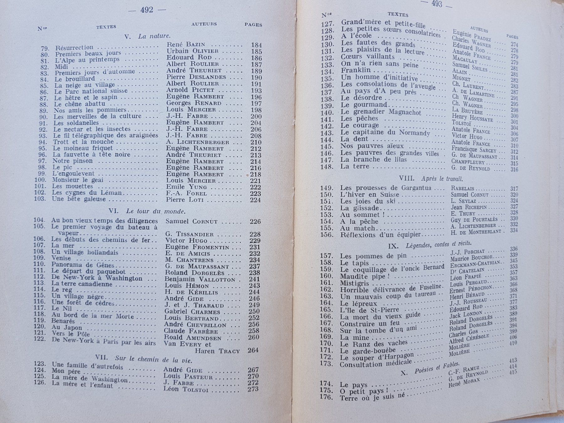 Libri: Livre de lecture 1931 – Usato da Lausanne venduto da LasloH 5