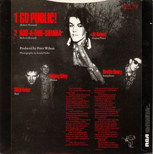 Dischi in vinile: Blow Monkeys: Go Public! 7" – Usato da Steinhausen venduto da Vilivinili 1