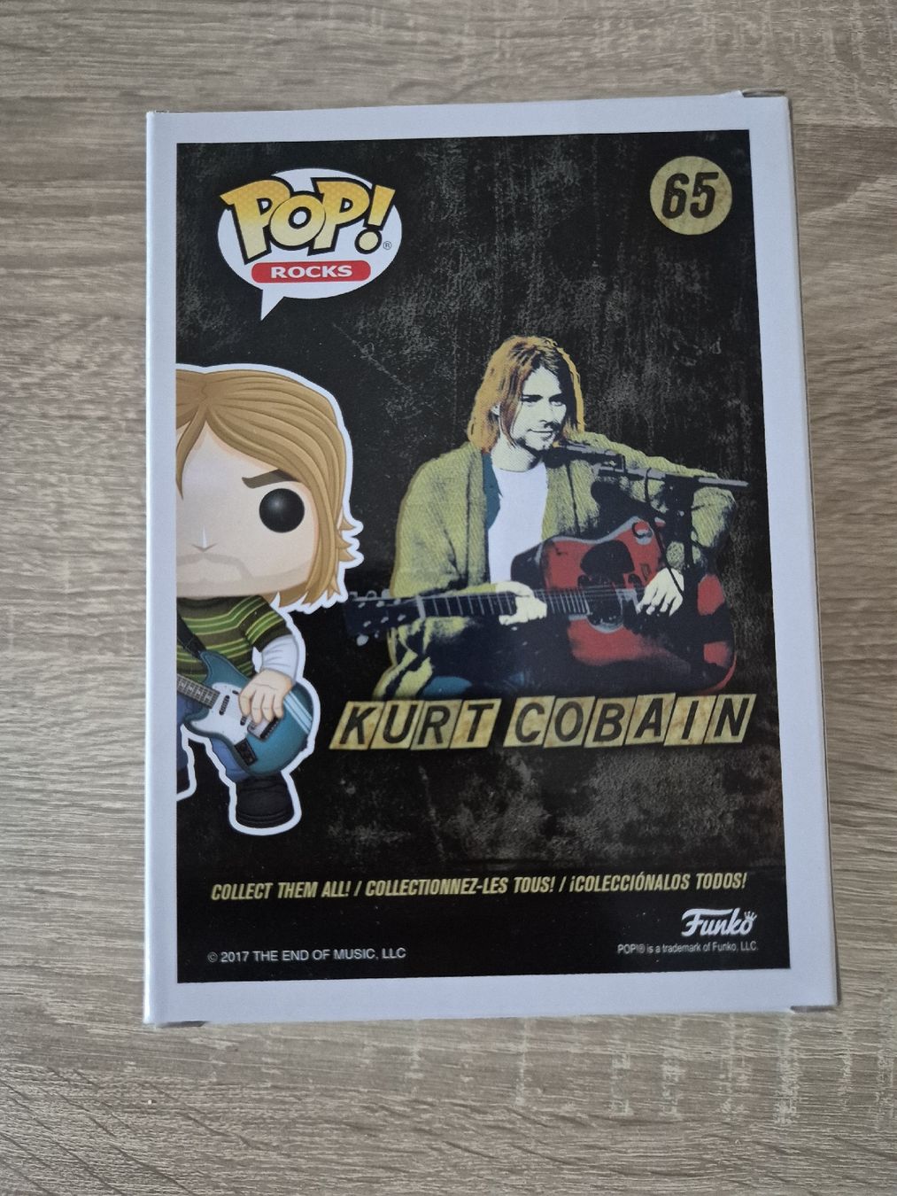 Funko Statuette: Funko Pop Kurt Cobain 65 - Rare – Nuovo e nell'imballaggio originale da La Chaux-de-Fonds venduto da joa_5yfy 2