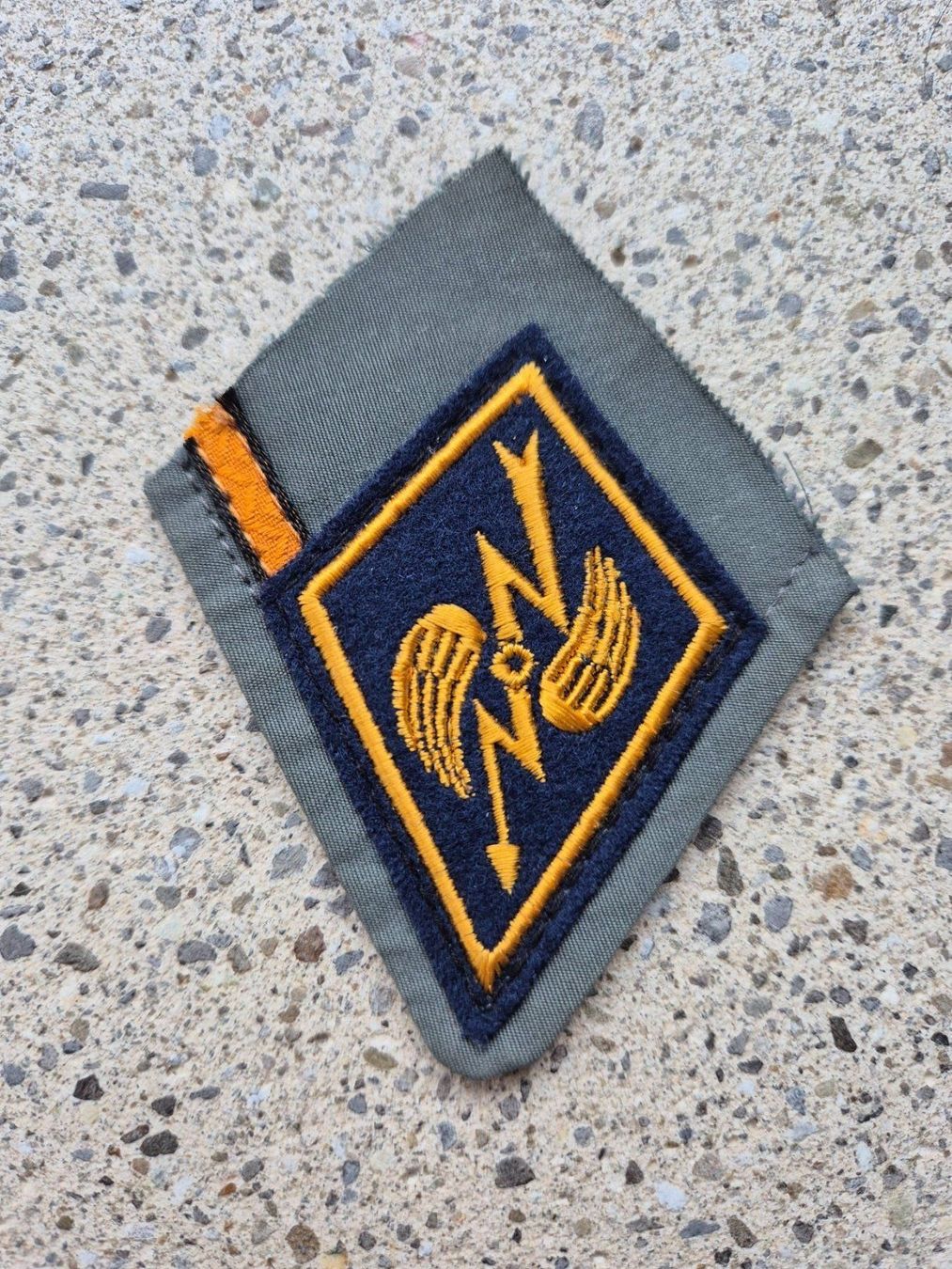 Schweizer Armee Placchette & Badge: Kragenspiegel Luftwaffe  – Usato da Riedholz venduto da fr_sIruP