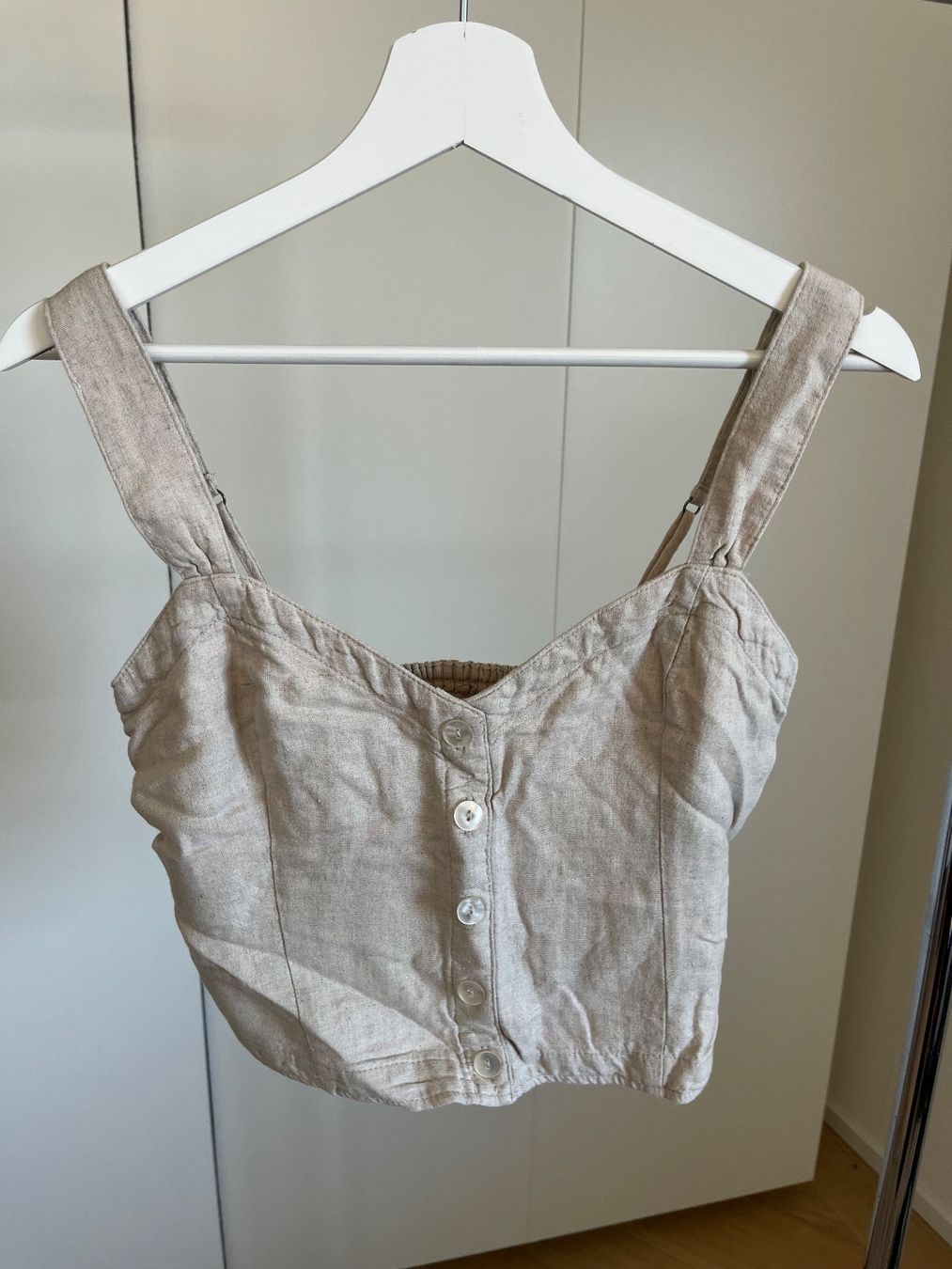 Abercrombie Tops: beiges Abercrombie & Fitch Top, Gr. M – Gebraucht aus Zürich von Estelle_C