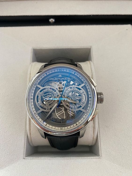 Masterpiece on sale chronograph skeleton