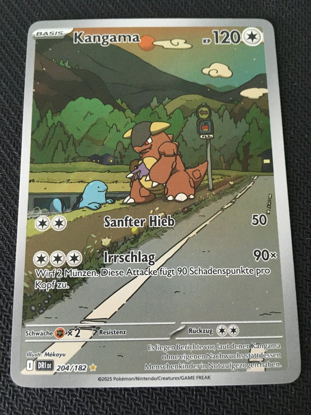Pokémon Carte collezionabili: DRI 204 Kangama - Pokémon - Ewige Rivalen - DE – Nuovo (secondo la descrizione) da St.Gallen venduto da Punktchen01