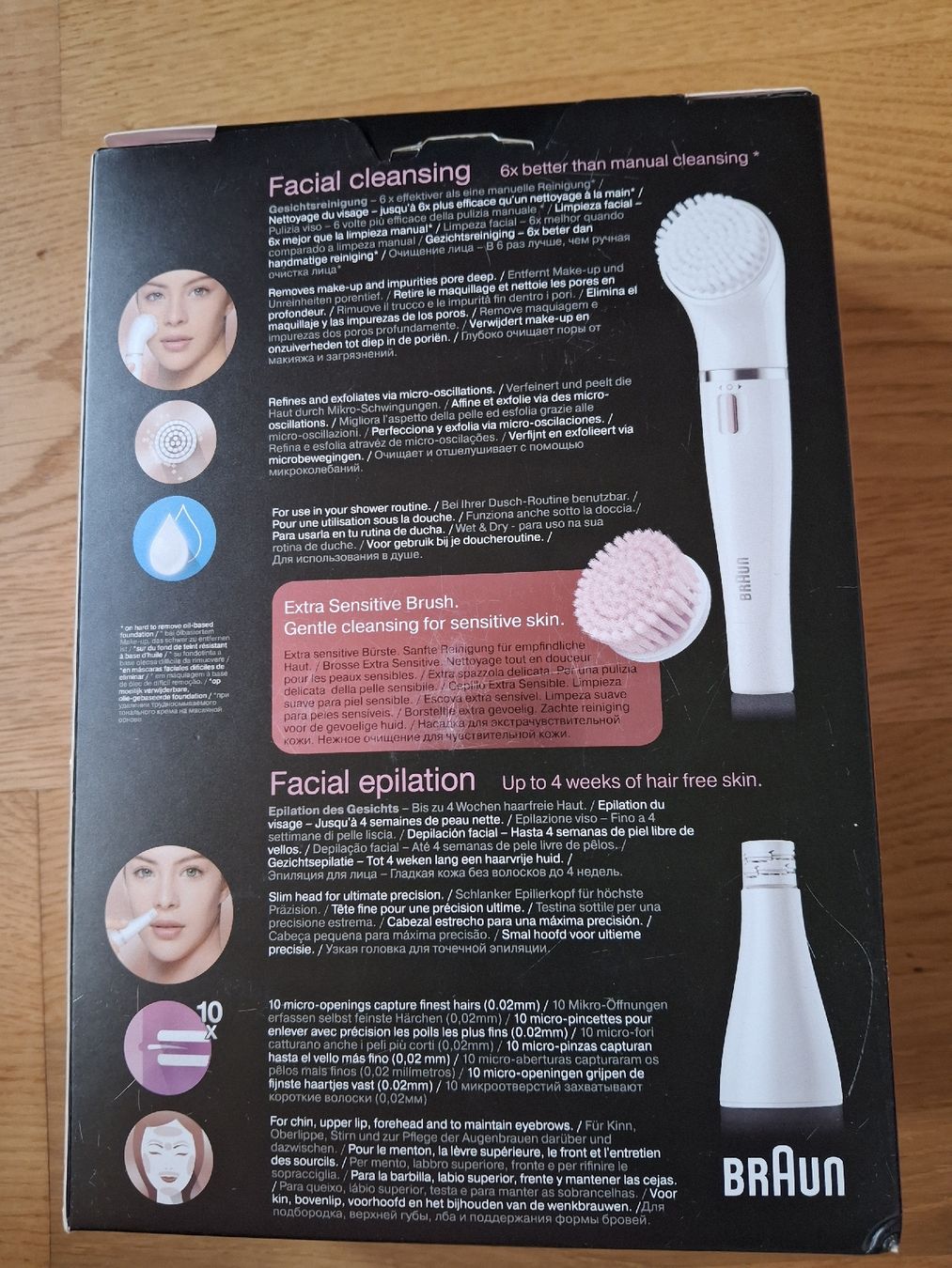 Braun Altro per la casa: Braun Gesichtsbürste – Nuovo e nell'imballaggio originale da Lindau venduto da ResiChris 1