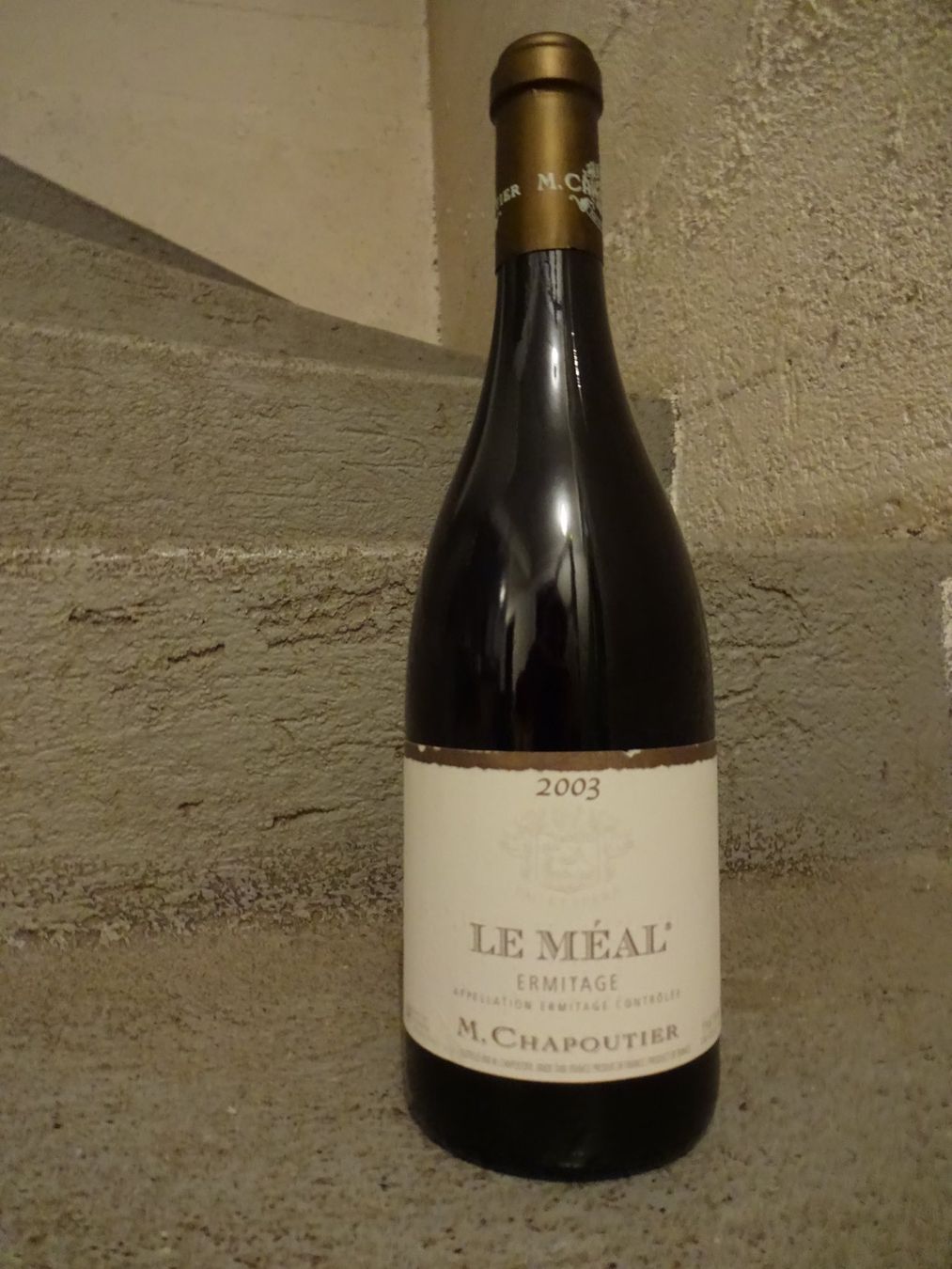 Vino: 99 PP  -  Chapoutier  "Le Meal"  2003 – Nuovo (secondo la descrizione) da Cham venduto da mktreasure
