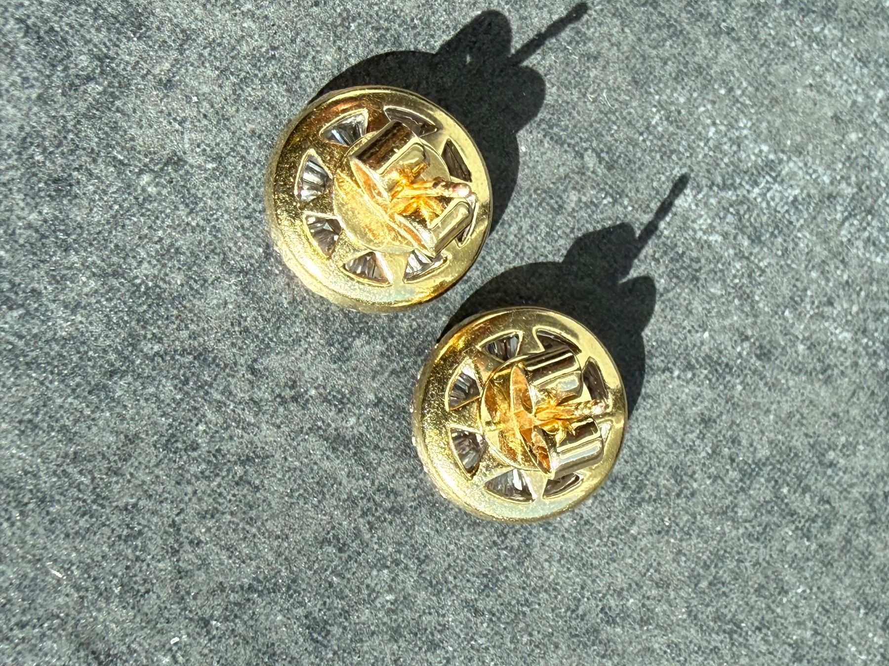 Orecchini pendenti & Orecchini a lobo: Diamant Ohrstecker Gold 18k – Usato da Oberhof venduto da RealStone 4