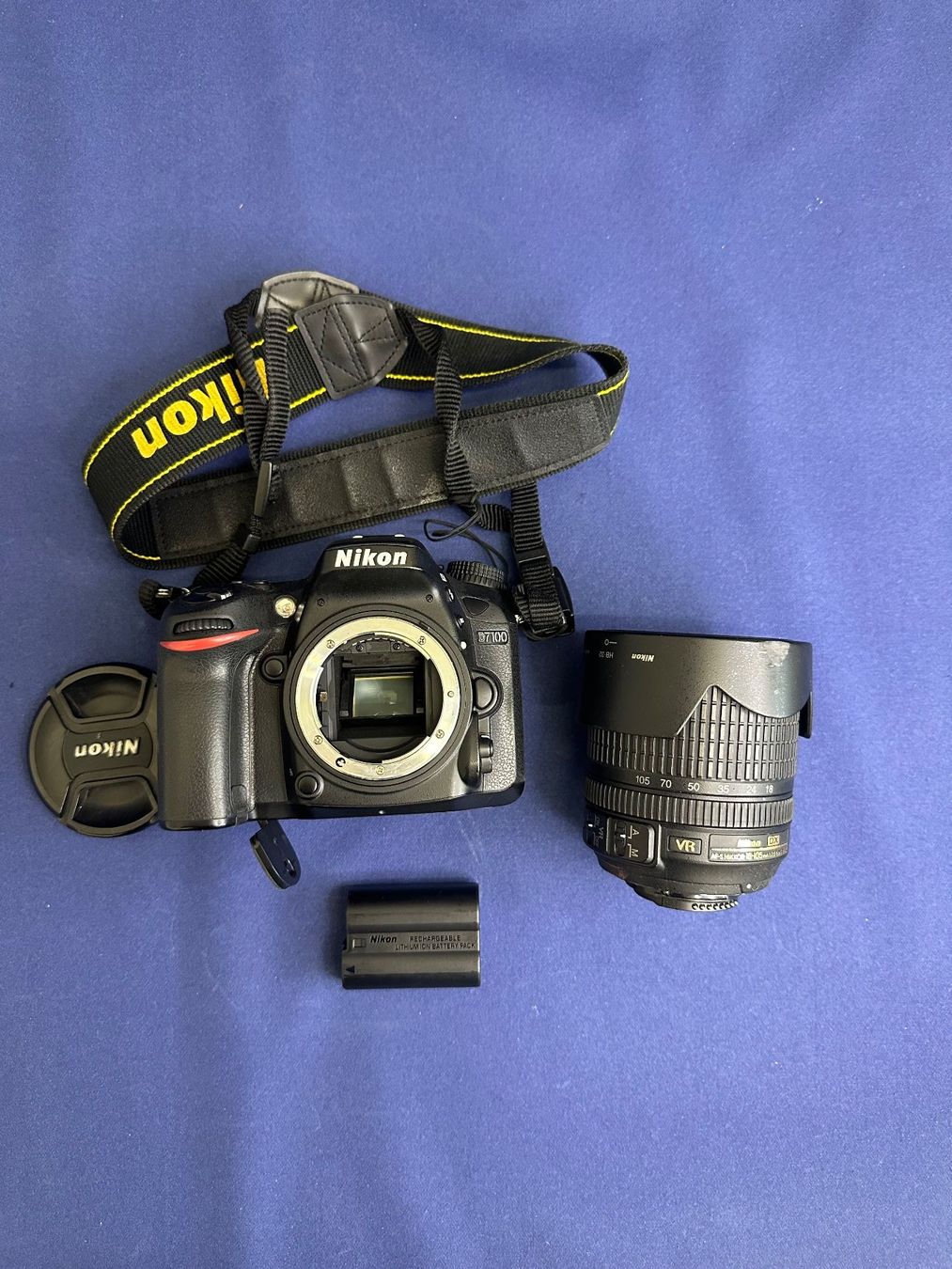 Nikon Fotocamera: Nikon D7100 Spiegelreflexkamera mit Objektiv – Usato da Liestal venduto da FuV01 3
