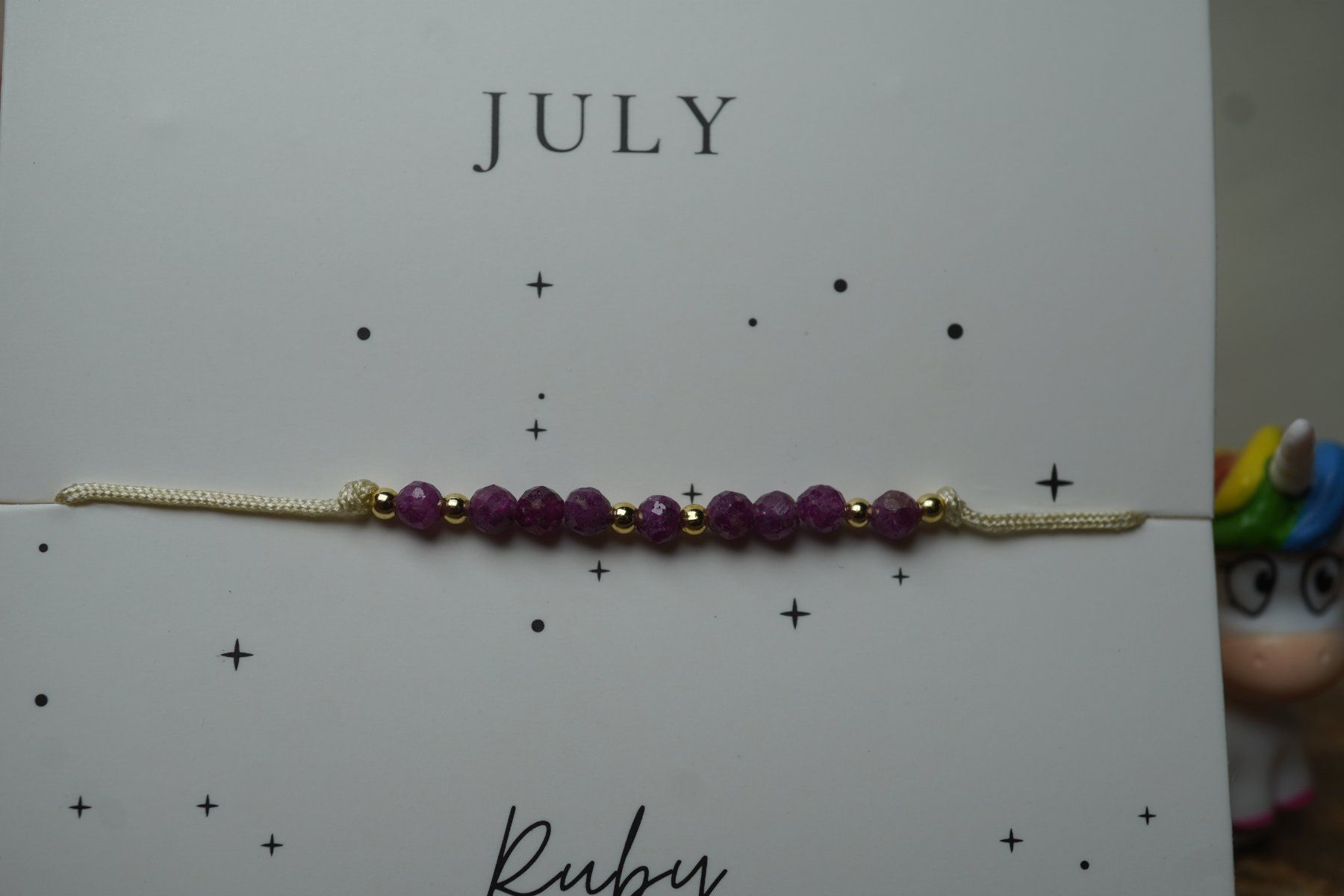 Bracciali & Braccialetti: Armband Rubin  Astro  Armband  Juli – Nuovo e nell'imballaggio originale da Eschenbach SG venduto da topstone
