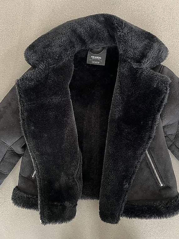 Pull&Bear Jacken & Mäntel: Doubleface-Jacke von Pull and Bear Gr. M, schwarz – Neu (gemäss Beschreibung) aus Oberrohrdorf von Augustus5 2