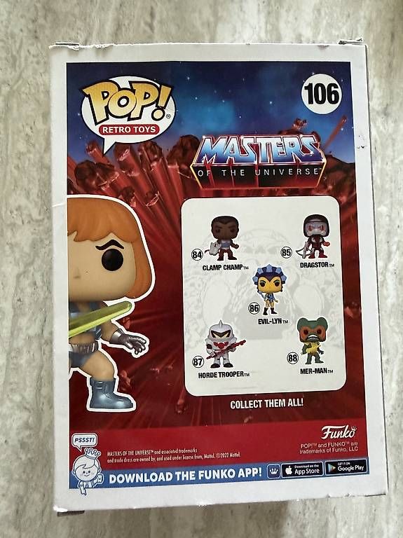 Statuette: Funko pop He-Man 106 limited edition 2022 – Usato da Emmen venduto da kat_ltp2 1