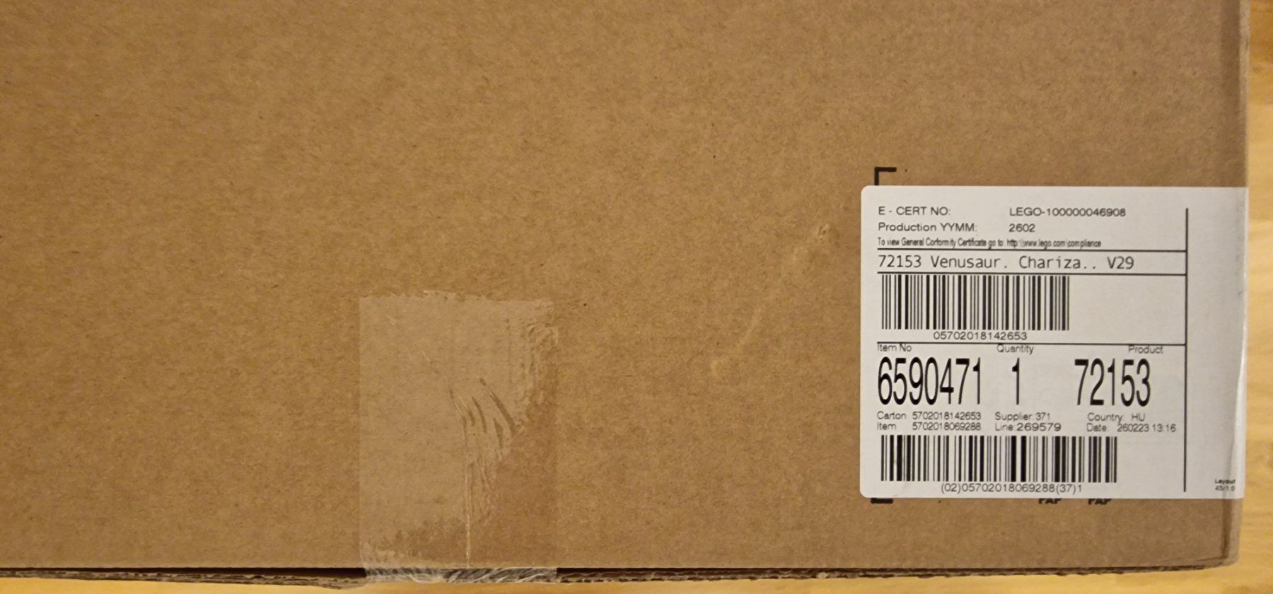 Lego Baukästen: Lego Pokemon 72153 Venusaur, Charizard and Blastoise – Neu und originalverpackt aus Echichens von aegis0129 1