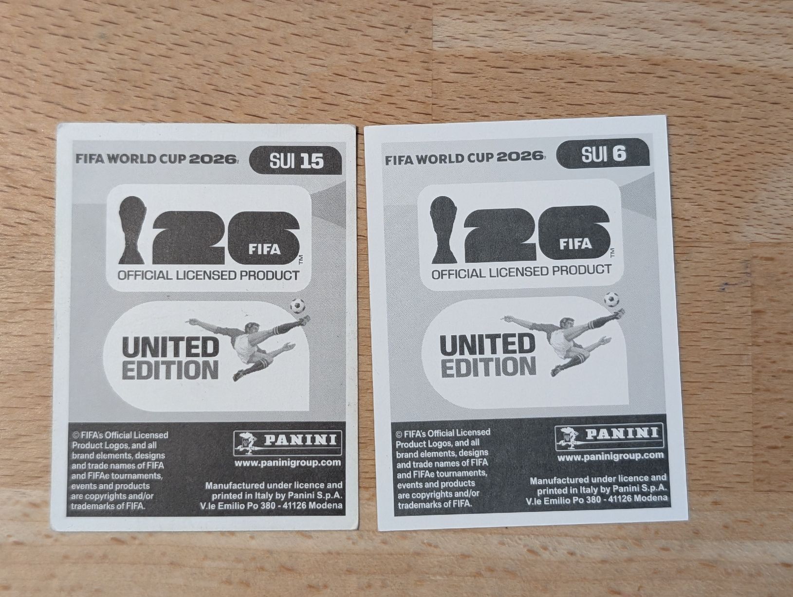 Panini Carte collezionabili: Panini WM 2026 SUI – Usato da Zürich venduto da es8046 1