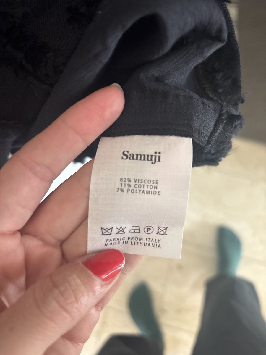 Top: Schwarzes Samuji Top Gr. 34 – Nuovo e nell'imballaggio originale da Zürich venduto da marykari37 3