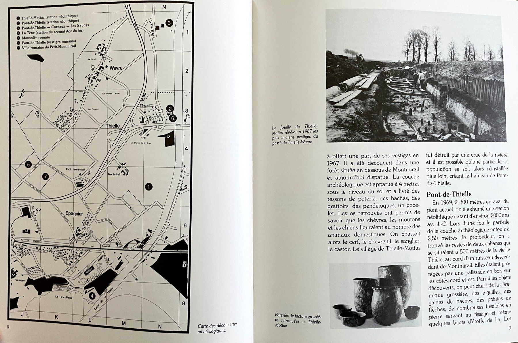 Bücher: Thielle-Wavre - Histoire de la Commune – Gebraucht aus Savagnier von Ne2065 7