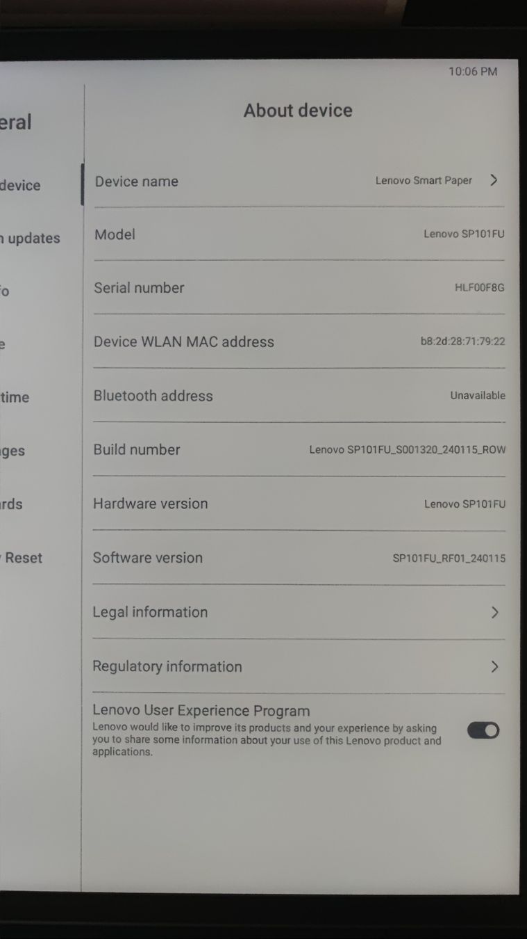 Lenovo Tablet PC: Lenovo smart Paper 10.3" – Gebraucht aus Meggen von Malecifent 2