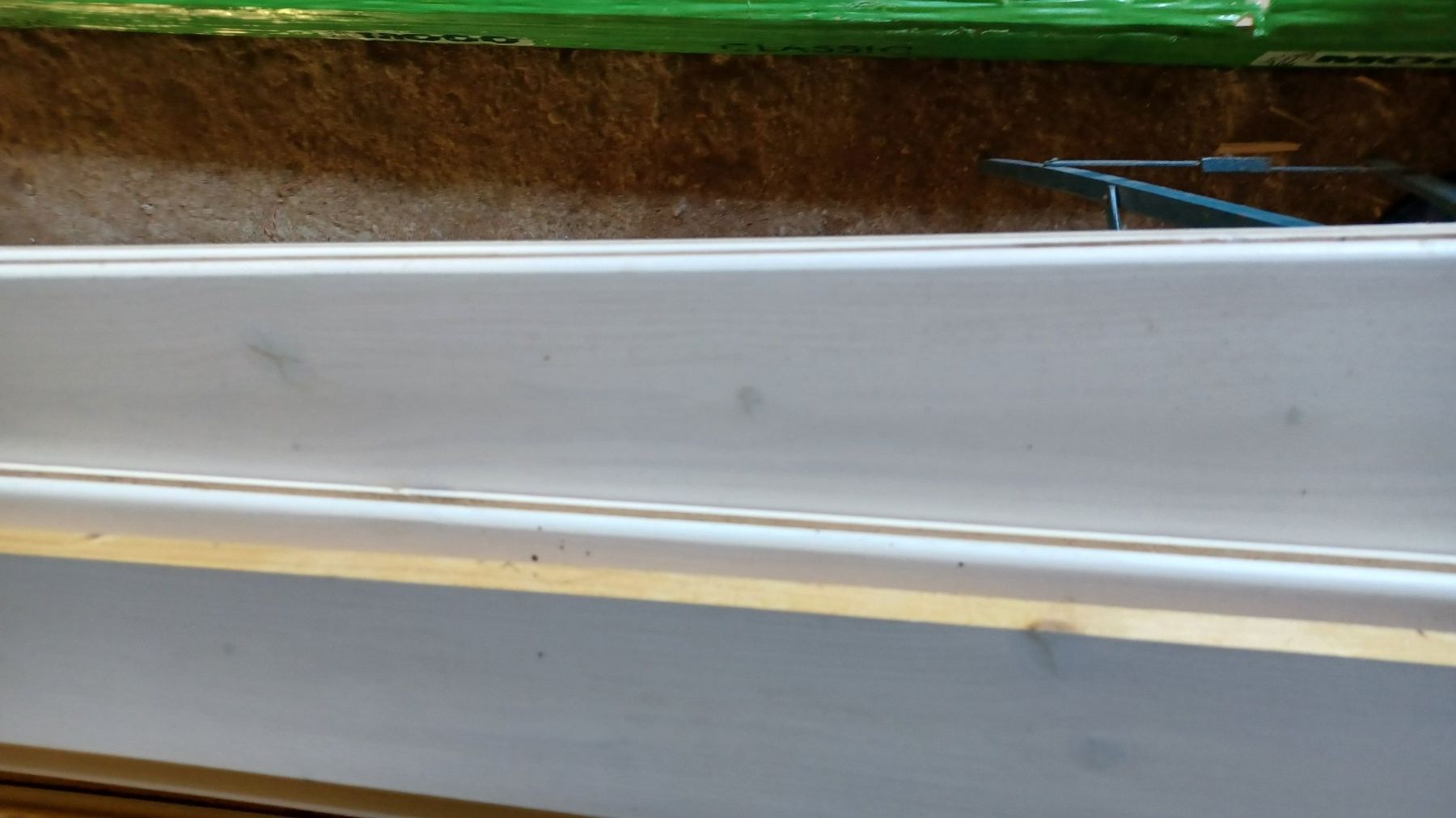 Articoli in legno: Holztäfer  deckend weiss, Rückseite mit Feuchteschutz – Nuovo e nell'imballaggio originale da Immensee venduto da bubi19 4