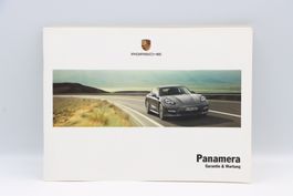 Porsche Panamera 2012 Garantie & Wartung - Serviceheft