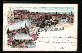Litho Zürich, Alpenquai, Eid. Polytechn