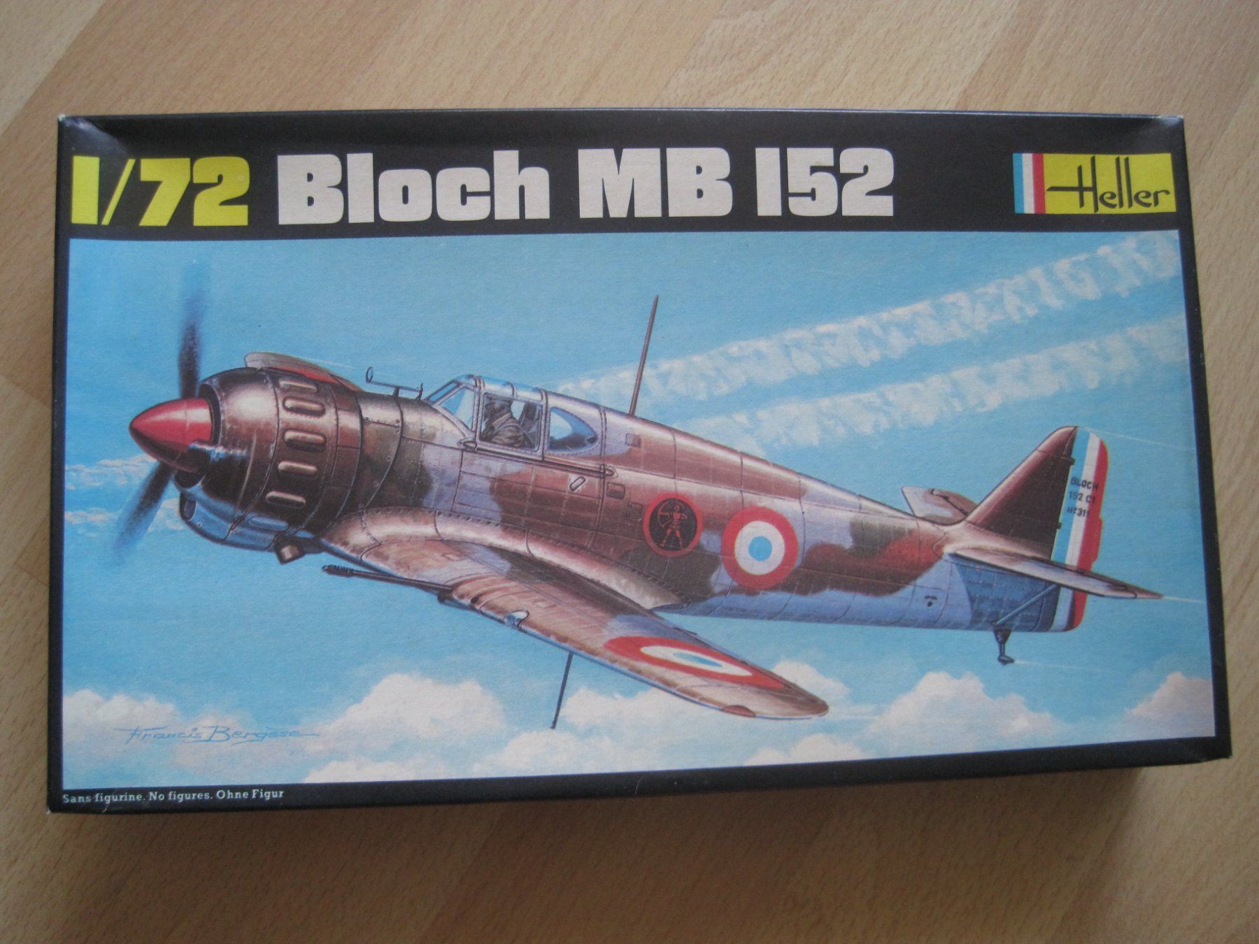 Heller Kit di modellismo & Modellini statici: Bloch MB 152  Heller 1/72  Bausatz  1979 – Nuovo e nell'imballaggio originale da Gossau SG venduto da Noryflory