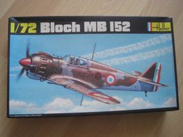 Bloch MB 152  Heller 1/72  Bausatz  1979