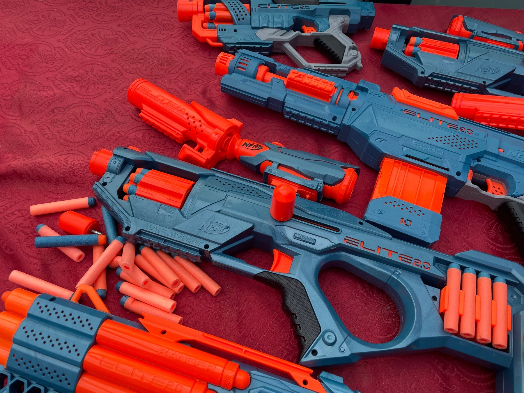 Nerf Jouets: Nerf Elite 2.0 Sammlung 7 Blaster u viele Darts /Top – D'occasion à Bergdietikon par antovale 5
