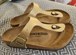 Birkenstock Gizeh Gold  Grösse 37  neu und ungetragen