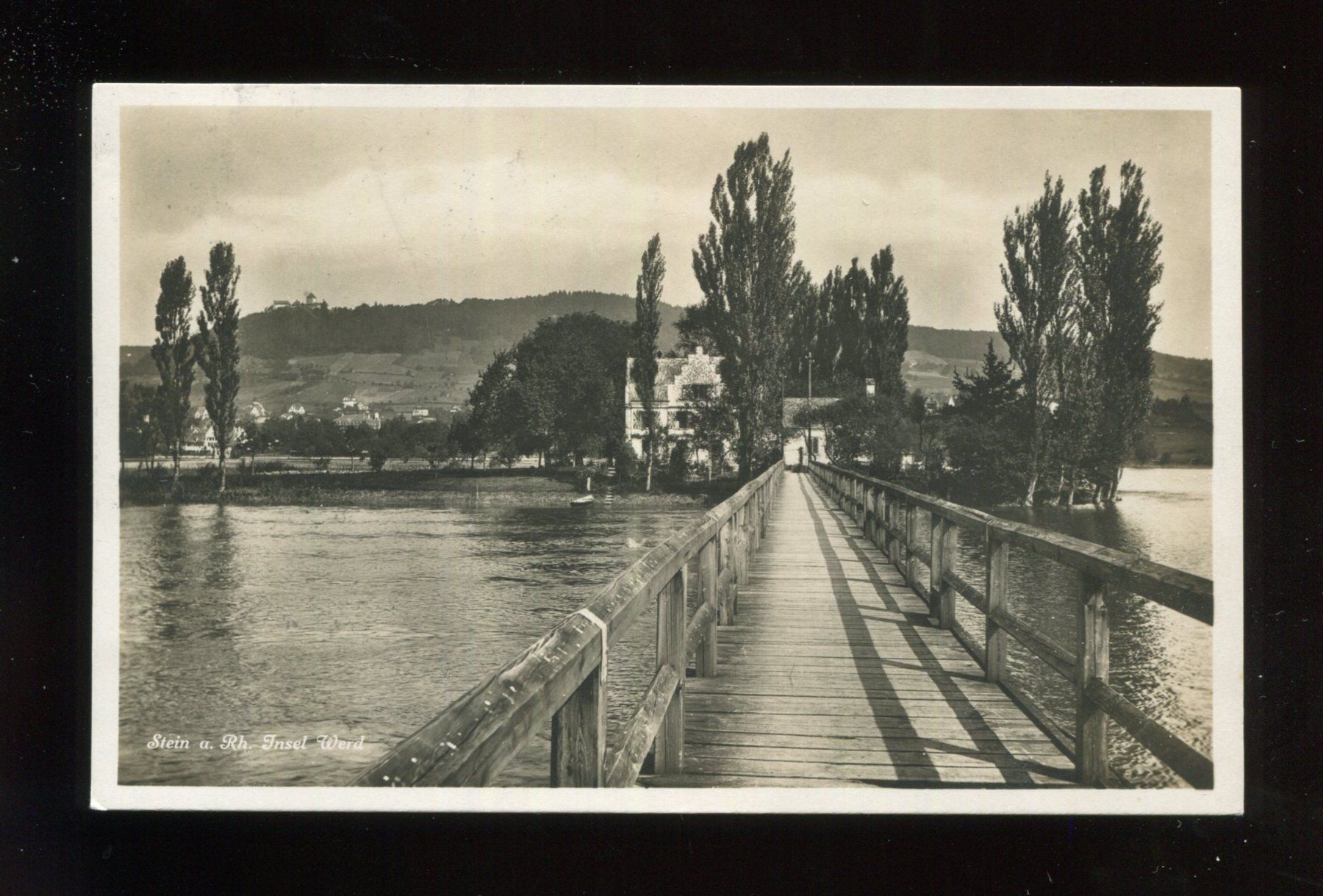 Cartoline postali: Stein am Rhein, Jnsel Werd – Usato da Aarau venduto da Elmaar41