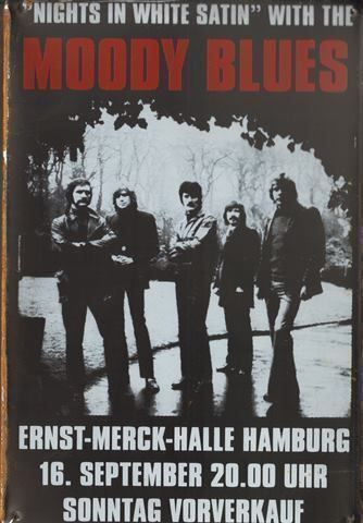 Insegne: Rusty Blechschild-MOODY BLUES NIGHT IN – Nuovo e nell'imballaggio originale da Rupperswil venduto da big-one-sale
