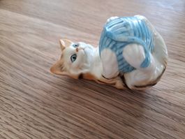 Katze aus Porzellan