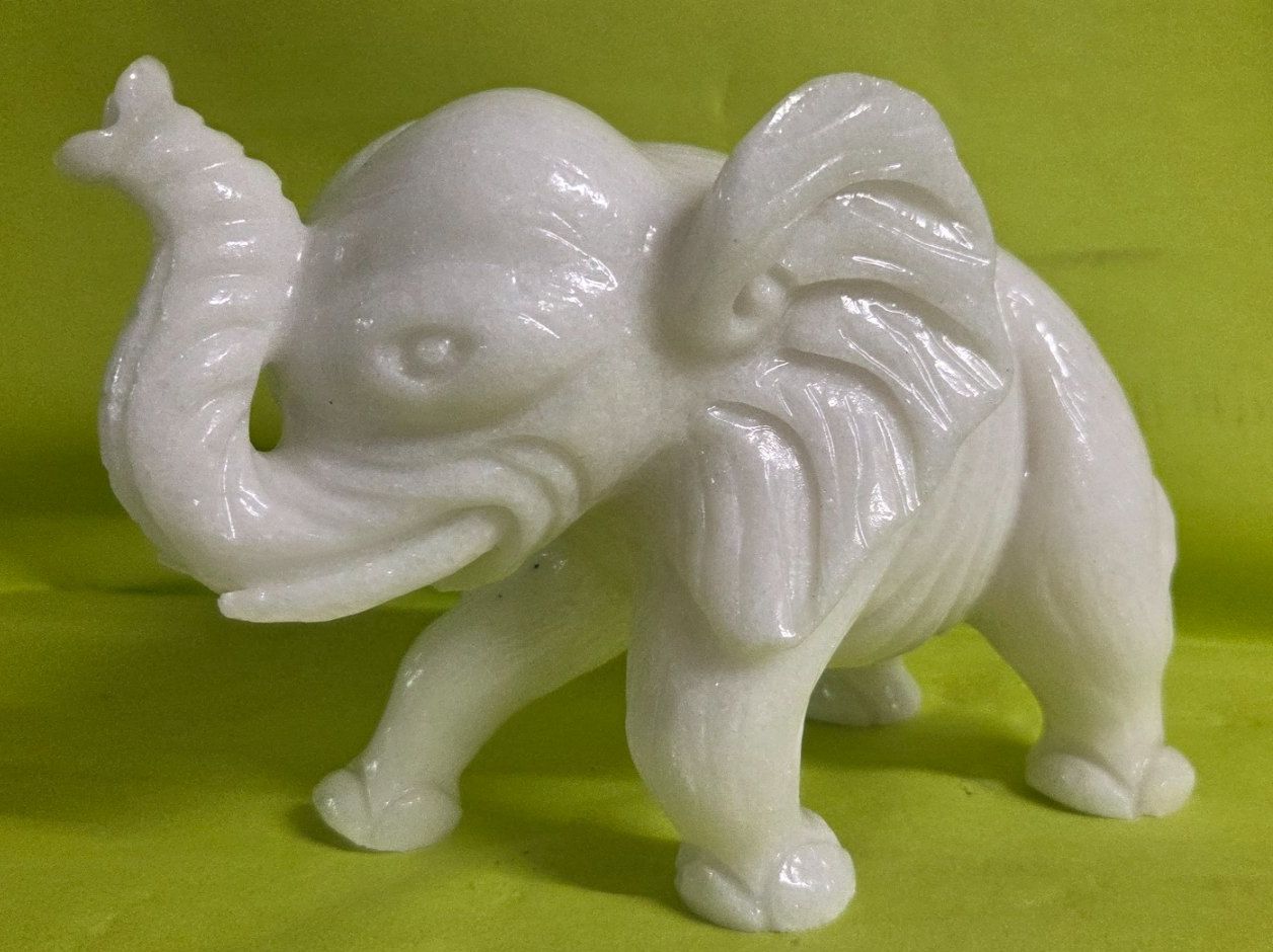 Sculture & Statue: Schöner Elefant aus Marmor 20cm – Nuovo (secondo la descrizione) da Roggliswil venduto da Mabelco 2