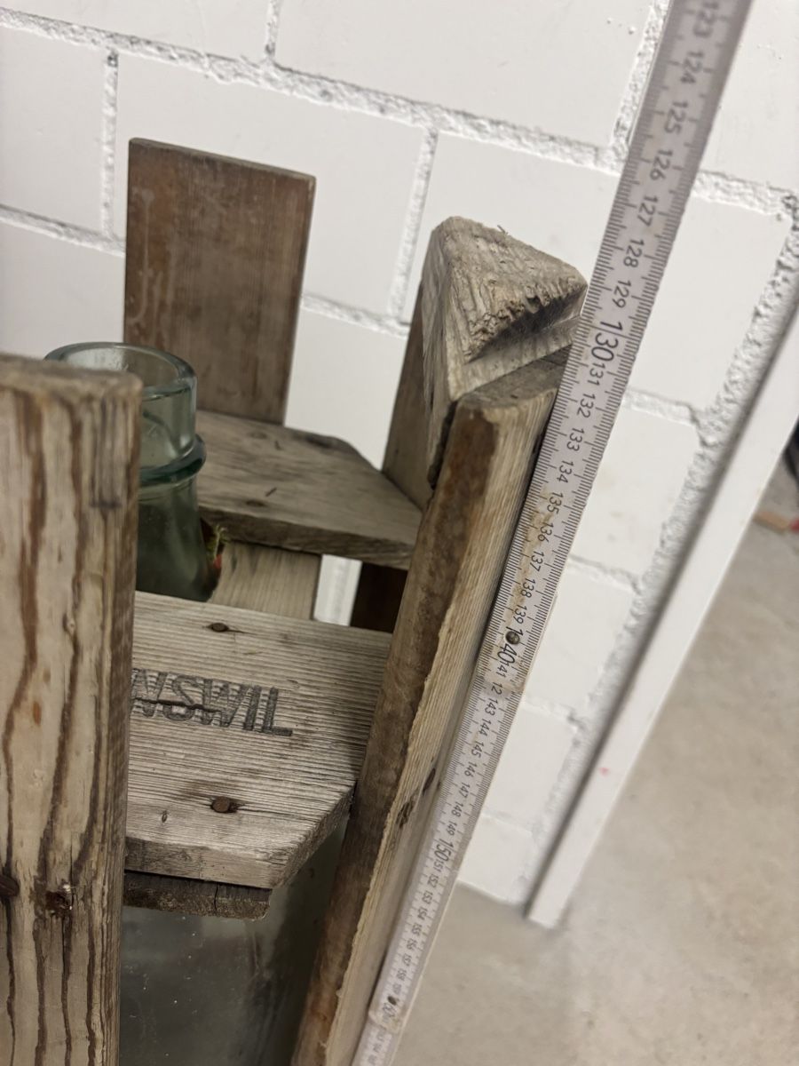 Toutes les décorations: Mostflaschen mit Holz – D'occasion à Hurden par ram_99wd 2