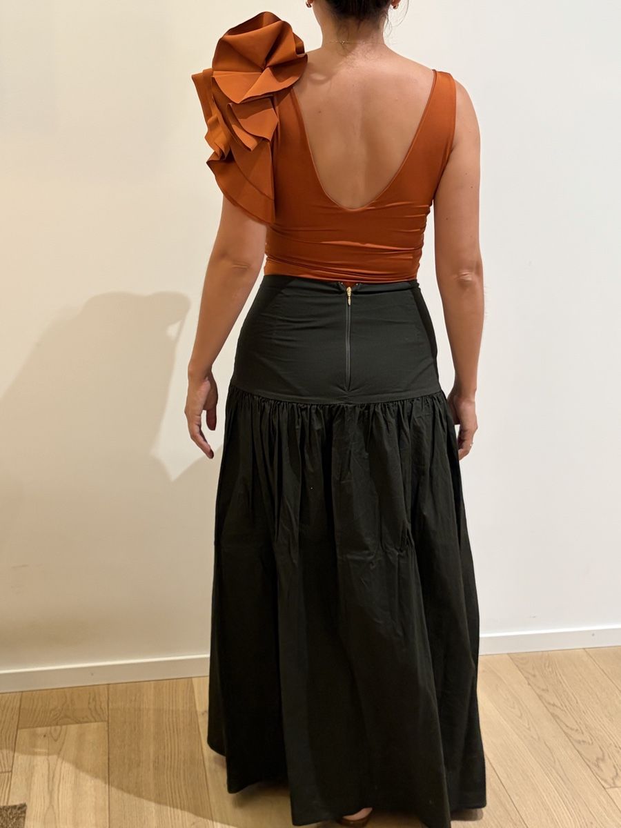 Tops: Orange bodysuit with decorative touch – Neu (gemäss Beschreibung) aus Zürich von MariaJC 1