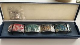 Original Hans Erni Armband „Kraft der Elemente“ ungetragen