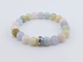 Damenarmband Achat Pastell Heilsteine/Edelsteine