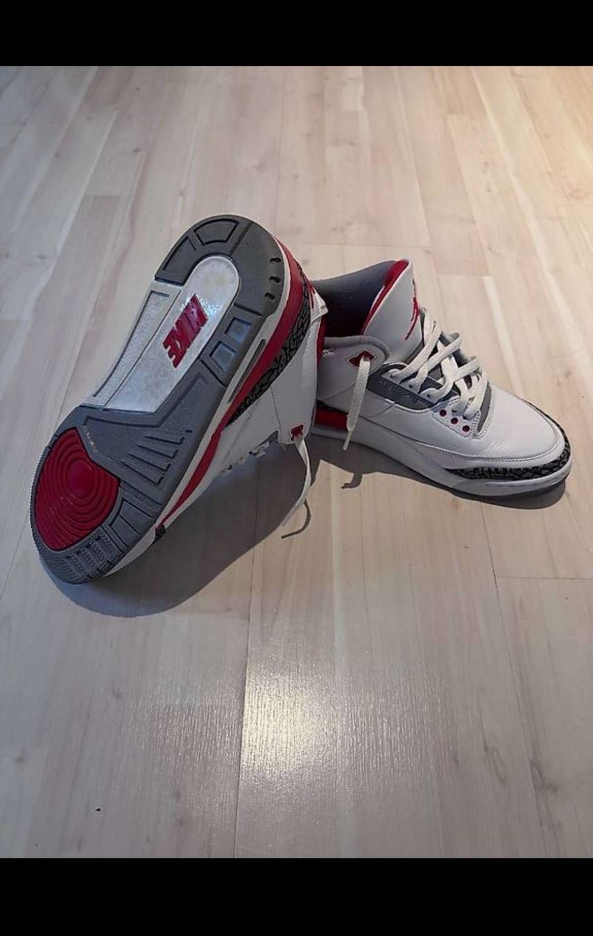 Jordan Scarpe da uomo: Jordan 3 Retro fire red – Usato da Prilly venduto da ach_cmz5 3