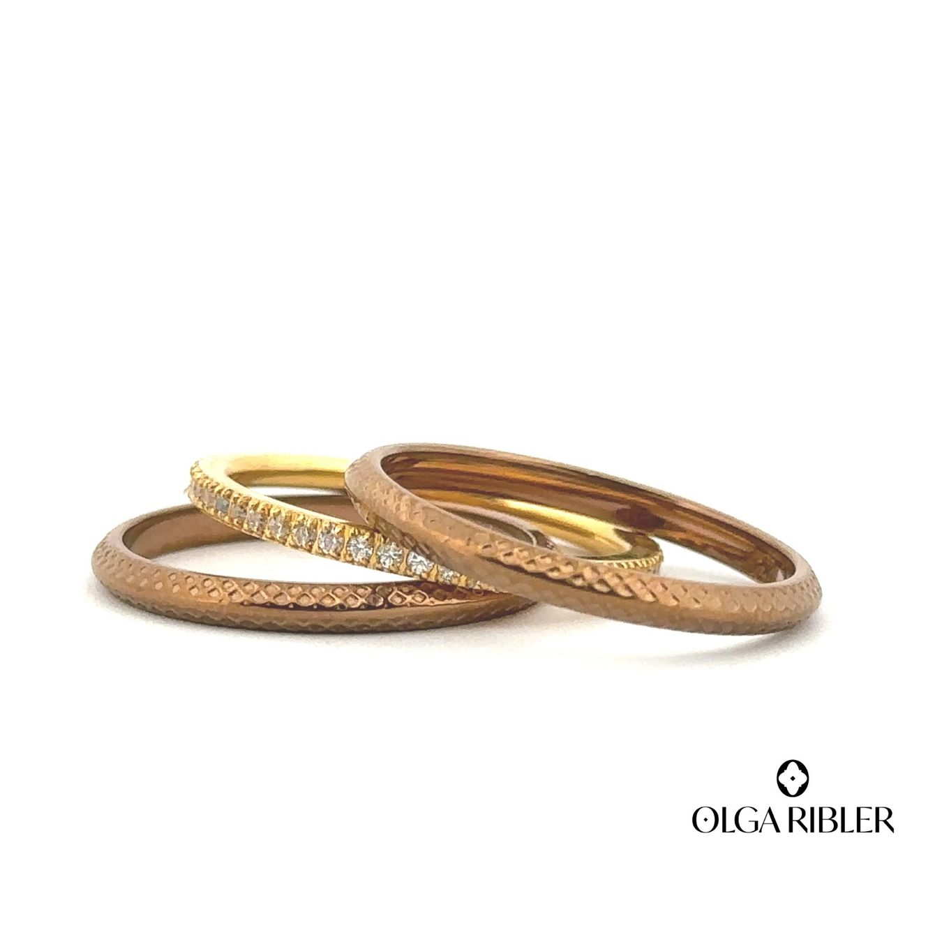 Olga Ribler Bagues: Edelstahl  Ring Set Grösse 58 – Neuf (Voir description) à Luzern par Schmuckoutlet 6