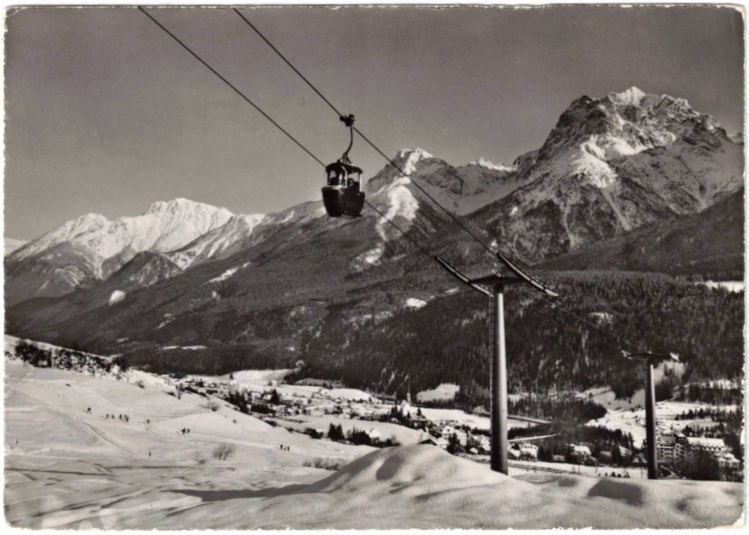 Cartoline postali: Scuol - Gondelbahn Motta Naluns – Usato da Binningen venduto da Mountainrider