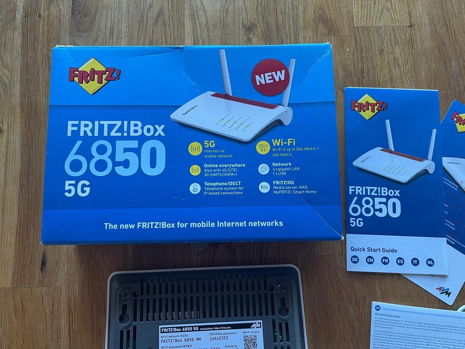 Fritz Modems & Router: Fritz!Box 6850 5G Router gebraucht – Gebraucht aus Mauren von lotus_46 3