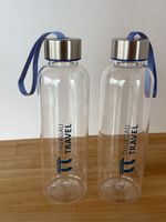 2 Trinkflaschen aus Kunststoff 5,5 dl