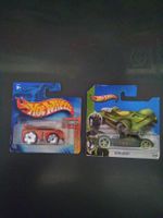 Hot Wheels Autos 2 Stk. Orange / Grén neuwertig
