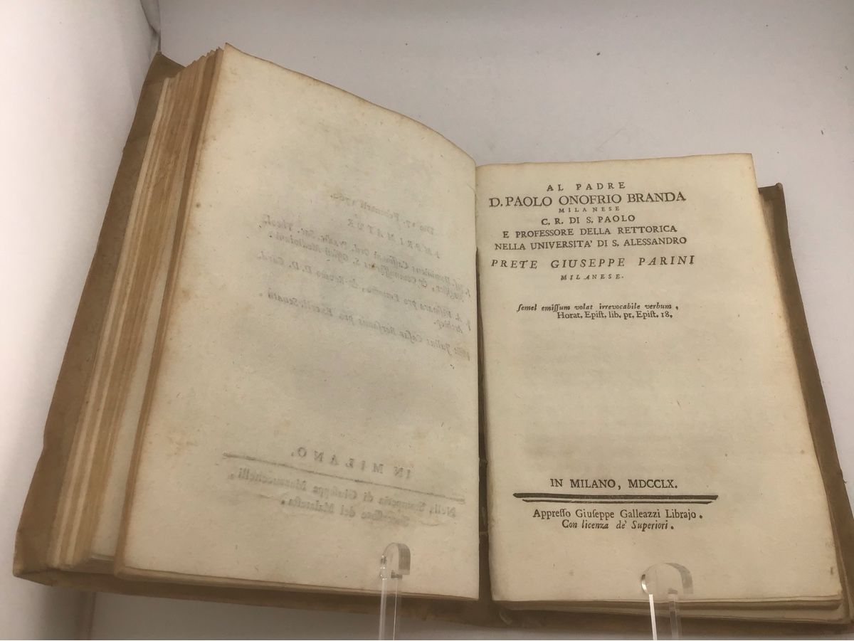 Bücher: Della lingua toscana  DIALOGO e dialogo secondo, 1760 – Gebraucht aus Nods von loredana18 6