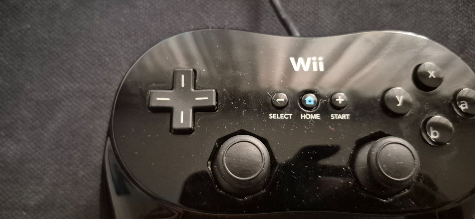 Nintendo Controller: WII CONTROLLER MANETTE NINTENDO NOIRE JOYSTICK ADAPTATEUR – Usato da Grand-Lancy venduto da luc111 3