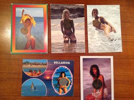 AK vintage erotique erotik Plage - 2