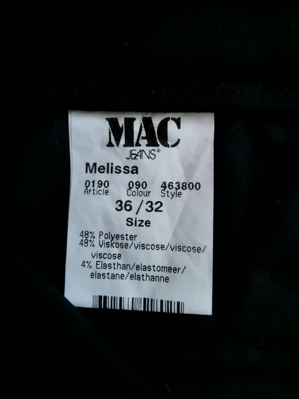 Pantaloni: Bundfaltenhose Mac schwarz 36/32 – Nuovo (secondo la descrizione) da Port venduto da Doppelmond 2