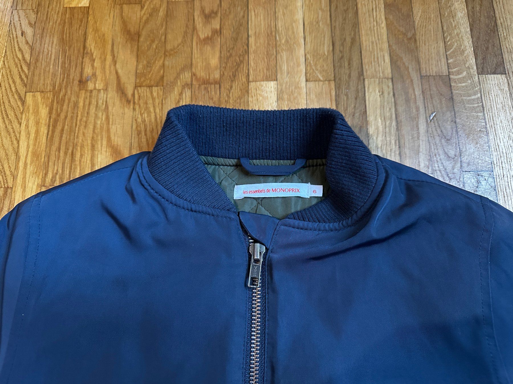 Giacche & Cappotti: Monoprix jacket/veste/bomber garçon bleu marine 6ans – Usato da Lausanne venduto da brixton 3