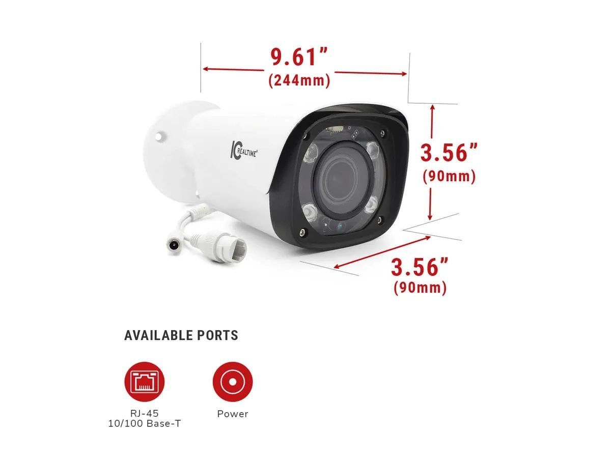Videocamere: IC Realtime IPEG-B20V-IRW2 - IP Edge Line – Nuovo e nell'imballaggio originale da Uster venduto da lookandlisten 2