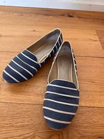 Gestreifte Max Mara Weekend Loafers, Gr. 38